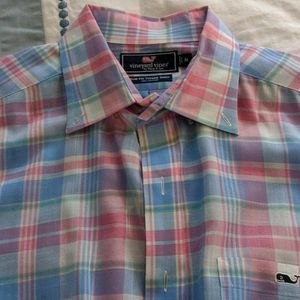 Vineyard Vines Kings Point Plaid Button Down shirt